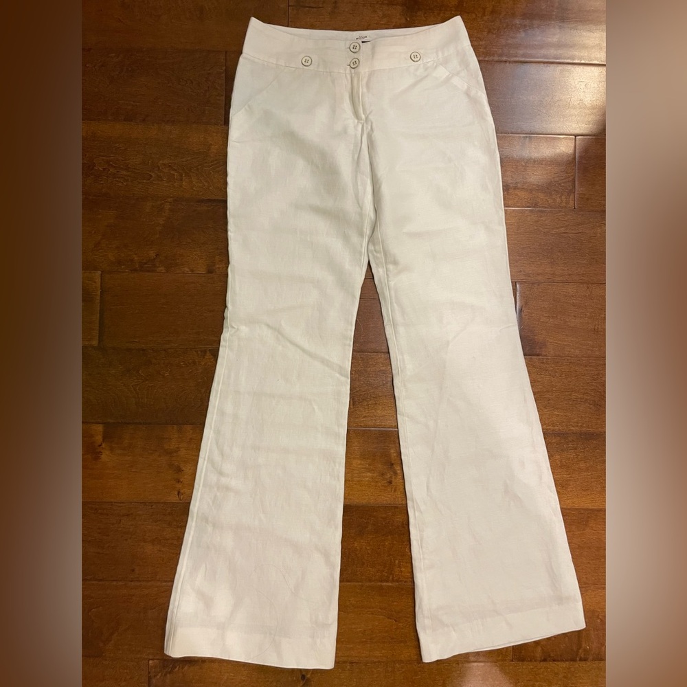 The Limited Classic White Trousers